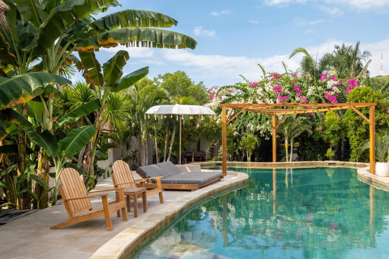 Gili Teak Beach Front Resort Gili Trawangan Eksteriør bilde
